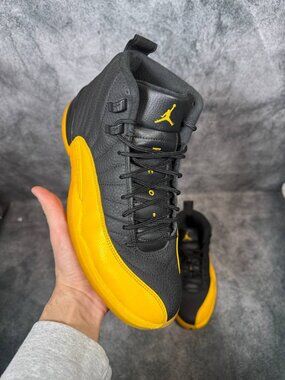 Size 9.5 | Jordan 12 University Gold No Box | Pre-Owned